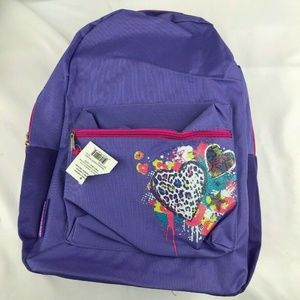 Adventure Trails Purple Pink Heart Full Size NWT